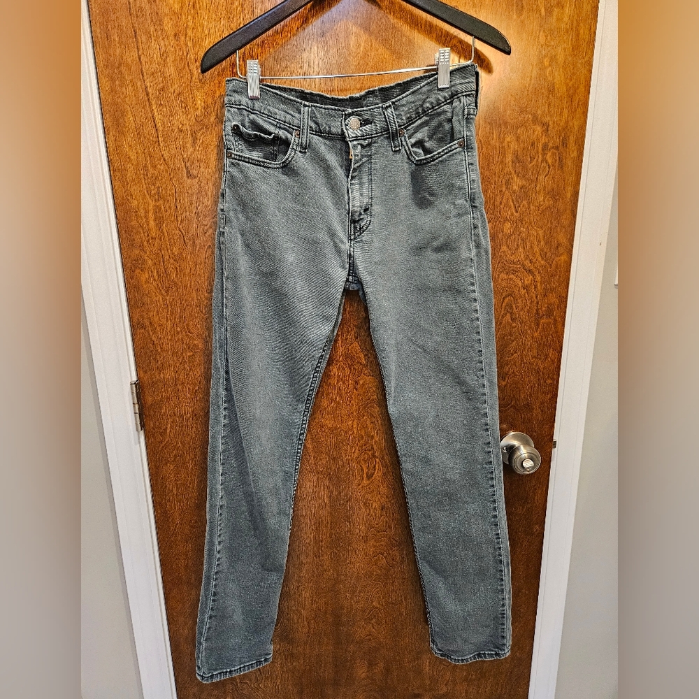 Levi's Gray Straight Jeans Classic Style - 511